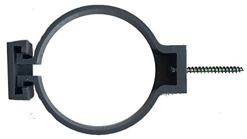 Lot de 10 colliers de serrage en plastique pour tuyaux HT, KG, DN 70, DN 75, DN 100, DN 110 (DN 100/110)