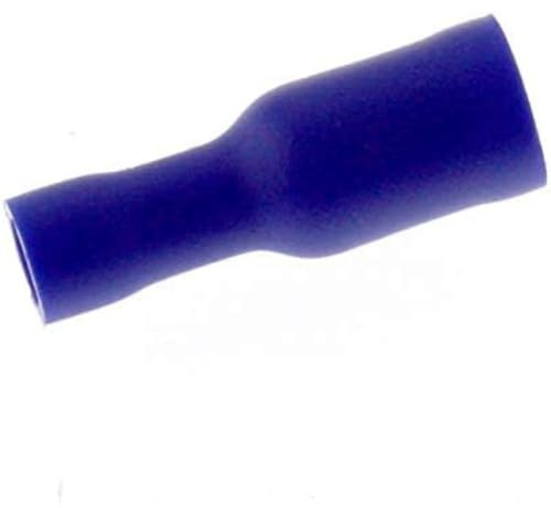SeKi 14003 Blue 25 x Round Receptacles 1.5-2.5 mm² Pin Diameter: 5-Insulated Cable Lug 2.5 mm²