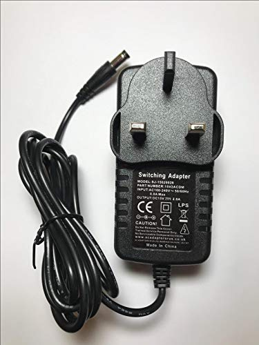 15V 1.0A Mains AC-DC Adaptor Power Supply for Plustek Opticfilm Film Scanner