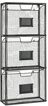 IB Laursen Zeitschriftenhalter f/Wand m/3 Fächern