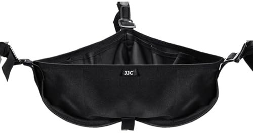 JJC Bolsa de Piedra Universal para Trípode - Arena Resistente Ajustable y Anclaje de Peso