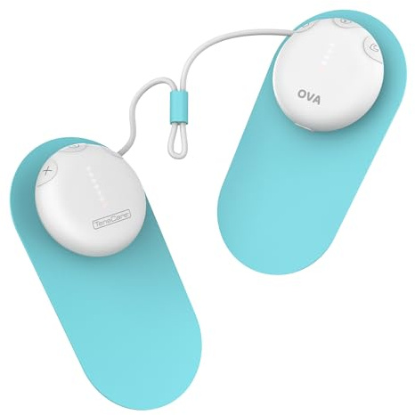 TensCare OVA 3 Alivio del dolor menstrual por TENS y calor. Seguro, clínicamente probado, sin medicamentos. También trata el dolor lumbar. Diseño pequeño y discreto