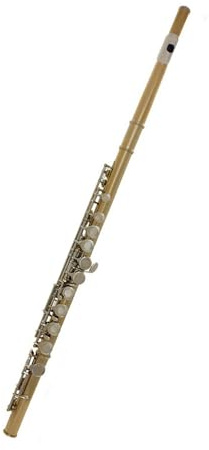 ZAMASS Querflöte Instrument 16-Loch-Flöte C-Tonart Farbflöte E-Tonart Anfänger Erwachsener Professionelles Spielinstrument Flöte(Gold A)