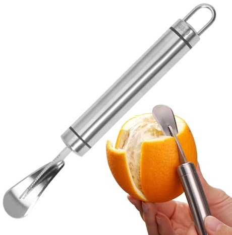 Pomelo-Öffner, Zitrusschäler-Werkzeug - Edelstahlschneider für Grapefruit - Easy Slicer Orangenschäler für Zitrone, Banane, Grapefruit und andere Zitrusfrüchte