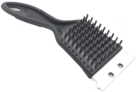 Cepillo de limpieza for barbacoa, cepillo de limpieza for parrilla de barbacoa, herramientas de limpieza de cepillo for barbacoa, raspador de alambre de acero inoxidable, accesorios for barbacoa en el
