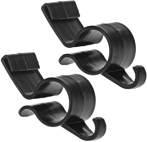 Pack of 2 Car Boot Umbrella Holder, Umbrella Hook Boot Umbrella Clothes Hanger Towel Hook Organiser Universal Installation Umbrella Holder for Umbrella Bags