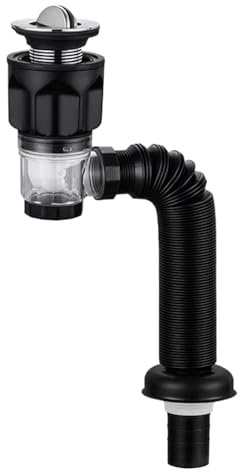 Tipe De Vidange Flexible - Kit De Tuyau De Vidange Flexible De La Cuisine | Drain Pour Les Égouts D'évier | Anti-odor Extensible Flexible Anti-Clogging Stopper Pipe | Solution De Drainage De L'évier D