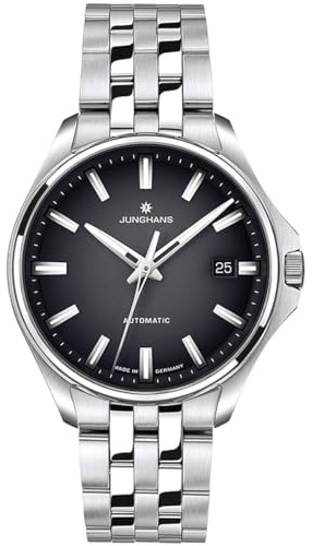 JUNGHANS Damenuhr Automatik Meister S Schwarz 36 mm 27/4580.44