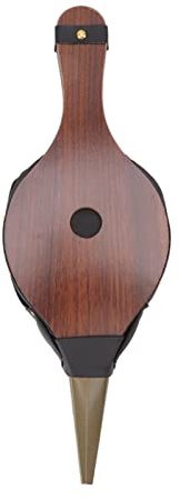 KRXSOBNV, Wooden Bellows 15.0 X 5 Inch Fireplace Manual Blower Tools with Hanging Strap for Outdoor Camping BBQ ，Bellows