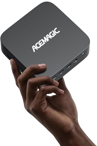ACEMAGIC K1 Mini PC, AMD Ryzen 4300U Windows 11 Pro Mini PC (bis zu 3,70 GHz),16GB DDR4 1TB M.2 SSD Mini Computer mit RJ45 | 4K Triple Display | WiFi 5 für Zuhause/Büro/Schule