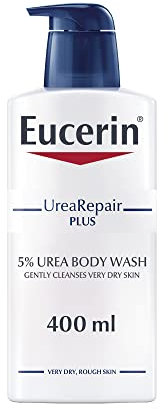 Eucerin Gel de baño UreaRepair con 5% de urea, 400 ml (el embalaje puede variar)