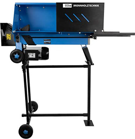 Güde Holzspalter GHS 500/6,5TE (2600 W/230 V, hydraulisch, Spaltdruck 6,5 t, Spaltgutlänge 520 mm, Spaltgut-Ø 250 mm, 2-Hand-Sicherheitsbedienung, Untergestell mit Transporträdern, Test SEHR GUT)