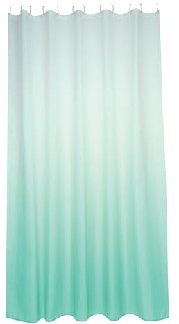 MSV Anti-Schimmel Duschvorhang - Anti-Bakteriell, waschbar, wasserdicht, Polyester, 180x200cm Sugar Pastellgrün