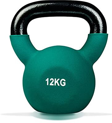 PIAOLING Fitness-Kettlebell, Damen-Home Fitness-Ausrüstung DIP-Gusseisen-Männer tragbare Kettlebell 4/6/8/10 / 12kg Rutschfester Griff (Größe : 12kg)