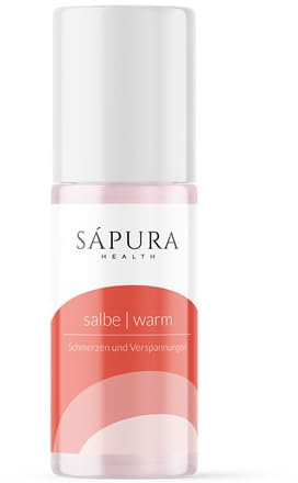 Wärmesalbe Roll-On - Wärmebalsam Muskelverspannung Nacken Schulter - Intensiver Wärmeeffekt bei Rückenschmerzen Teufelskralle Arnika