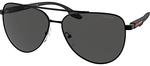 Prada Sonnenbrillen SPS 52WS Matte Black/Dark Grey 61/14/145 Herren