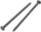 (Pack of 150 pcs) Steel 2.5 x 60 mm Construction Nails, Flat Round Head, Multi-Purpose Common Bright Wire Nails, Woodwork (150, 2.5 x 60 mm)