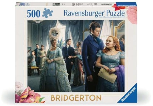 Ravensburger Bridgerton Merchandise - 500 Piece Jigsaw Puzzle for Women, Girls and Adults Age 10 Years Up