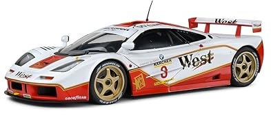 Solido, 1:18 McLaren F1 GTR BPR GT 8 weiß