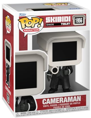 Funko Pop! Vinyl: Skibidi Toilet - Cameraman - Collectable Vinyl Figure - Gift Idea - Official Merchandise - Toys for Kids & Adults - Ad Icons Fans - Model Figure for Collectors and Display