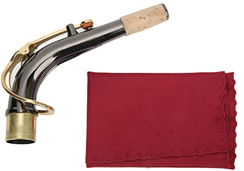 Sax Bend Neck, Altsaxophonhals, Plattierter Sax Ellenbogenhals, Metallkork-Saxophone für Altsaxophon
