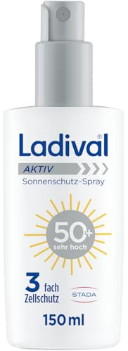 LADIVAL Aktiv solskyddsspray SPF 50 + 150 ml