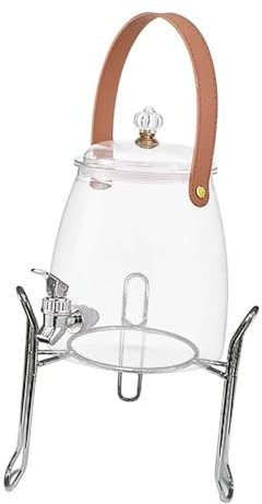YWJLQH Dispensador de bebidas con jarra de agua fría y espiga para uso en restaurantes, 5l
