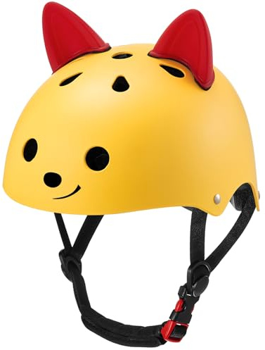Odoland Casco per Bicicletta per Bambini, Casco di Sicurezza Regolabile e Ventilato per Protezione in Più Sport, Adatto a Bambini dai 2 ai 4 Anni, per Ciclismo, Pattinaggio, Monopattino, MYS