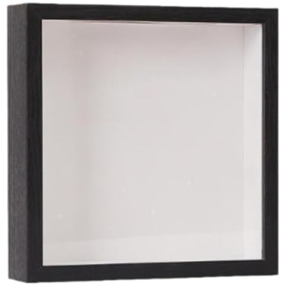 MagiDeal Biglietti da concerto da viaggio, espositore per foto Shadow Box, con fessura per tavolo e parete, per biglietti sportivi fai da te, 15 Cm X 15 Cm X 4.5
