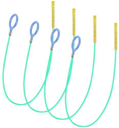 TILONKJ Nuovo Stura-Tubi Professionale,4 Pezzi 90cm Flessibile Sgorgatore per Scarichi,Sturalavandini a Spirale con Rivestimento in Nylon,per Vasche,Condotti Fognari e Lavandini