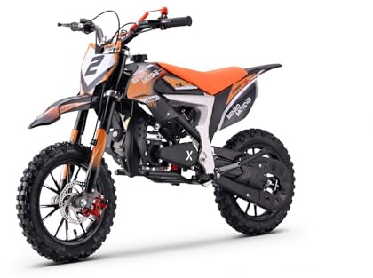 Motocross für junge Fahrer Beneo Motors CROSS SX Orange - 50cc Dirtbike Dirt Bike CrossBike DirtBike pocket 50cc Pitbike PocketBike Motocross Motorrad Motorbike