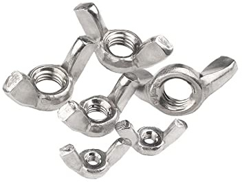 Flügelmutter Flügelmuttern aus Edelstahl, verschiedene Größen, handfest angezogen, 20 Stück(M12 3pcs)
