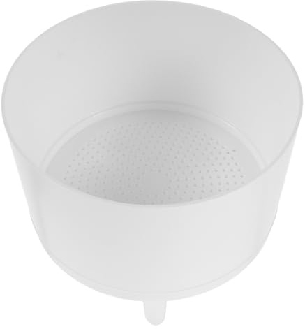 PATKAW Embudo Buchner para Filtración Ligera y Versátil de 150 Mm de Plástico Blanco Herramienta Adecuado para Suministros de, Investigación y Educación