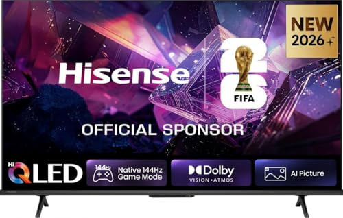 Hisense 75E79S - TV 75 Pollici Smart TV 4K QLED DVB-T2 Nero Wifi Classe Energetica E