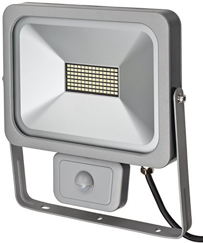 Brennenstuhl 1172900501 Slim LED-Strahler L DN 9850 FL PIR IP54 98 x 0,5 W 4750 lm Energieeffizienzklasse A+