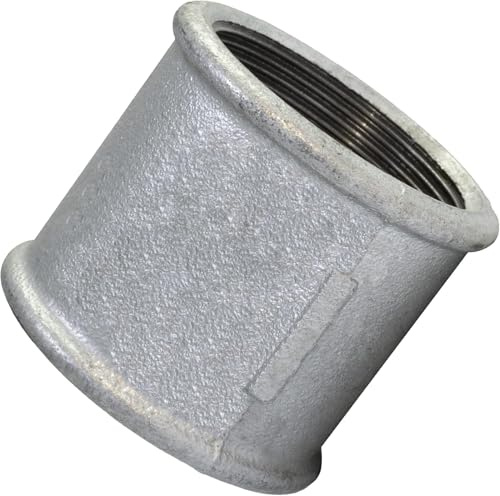 MANICOTTO ZINCATO F.F. 1/2 ZINCO TUBO ACQUA FERRO RACCORDO FEMMINA