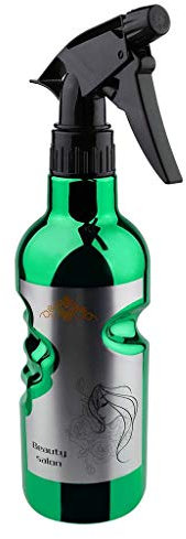 Gierzijia Botella de aerosol, 500 ml de huella dactilar Grip Peluquería Brillante Spray Botella Salón Barber Herramientas para el Cabello Pulverizador de Agua