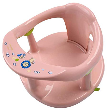 Baby-Badesitz, Baby-Duschhocker, Surround-Badezimmer-Sitze Für Baby 6-18 Monate, Sicherer Säuglinge Duschstühle, rutschfeste Kinder Badestuhl Mit Saugnapf, Babydusche Helfer Für Badewanne