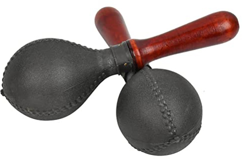 CENBEN Maracas Percussion Instrument Adult Shakers Instruments Rattle Hand Sand Hammer with ABS Plastic Shells and Wooden Handles Big Maracas for Early Education Aids,Percussion Toys