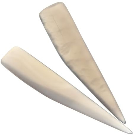ULTECHNOVO 2stücke Achat Burnisher Schmuck Polierwerkzeug Für Gold Silber Reinigung Pflege Handliches Poliermesser Für Schmuckoberflächen Geeignet Für Goldringe Silberarmbänder