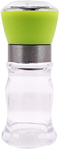 TONZN 2in1 Seasoning Manual Polishing Chili Mill Chili Kitchen Utensils Cooking Accessories-Brown Salt Mill Chili Factory Salt Factory Salt Mill Salt and Pepper Mills