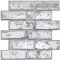 COMSTICKC 3D Wandpaneele Selbstklebend Steinoptik, Hochwertige 3D Wandfliesen Ziegel, 10 Stück, Wandverkleidung Selbstklebend Steinoptik 3D PVC Wandpaneele Innenwanddekoration,30x30 CM,Wasserdicht