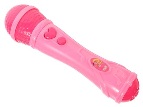 TOYANDONA Boy Girl's Fake Microphone Boys and Girls Microphone Prop for Pretend Play Plastic Simulation Toy Stage Performance Accessory
