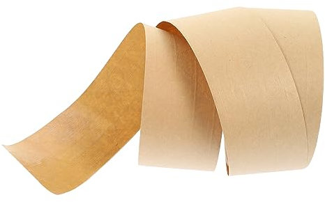 FOYTOKI 1rolle Roll Wasseraktivierte Dichtungsband Hochleistungs-papierklebeband Für Bilderrahmen Und Kartonverpackungen Und Stark Haftend Für Sicheren Versand Und Kreative Projekte