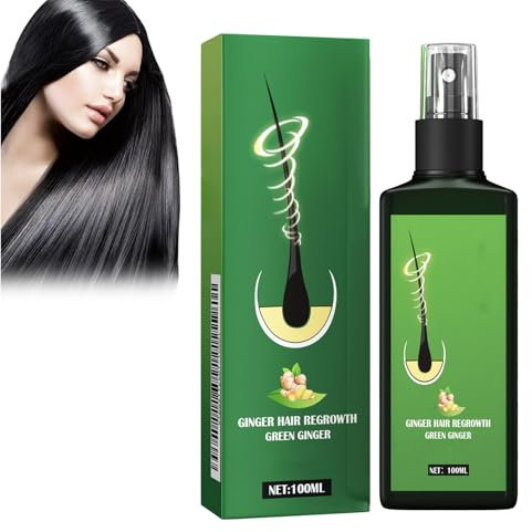 Rostblant Sérum pour la croissance des cheveux, Spray nourrissant au gingembre, 100ml