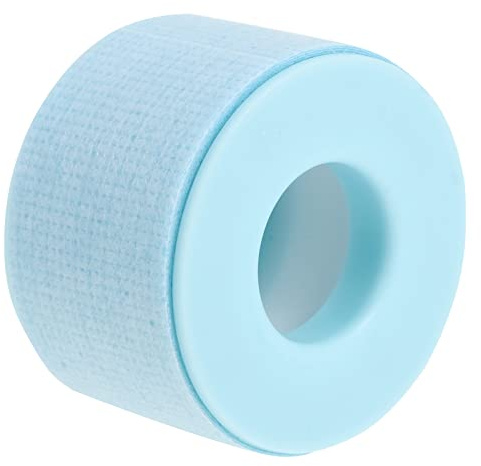 Wimpernklebeband 1 Rolle aus Vlies Blau für Professionelle Kosmetikstudios | Atmungsaktiv, Hautfreundlich, zur Trennung von Ober und Unterwimpern, für Beauty Make Up
