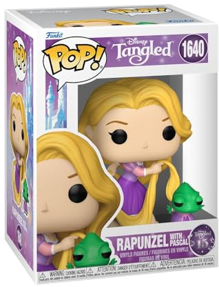Funko Pop! & Buddy: Tangled - Rapunzel & Pascal - Samling Vinylfigur - Presentidé - Officiell Merchandising - Leksaker för Barn Och Vuxna - Tecknade Fans - Samlarfigur