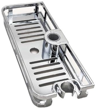 Organizzatore multifunzione per la casa, asta di sollevamento per bagno, supporto rimovibile, senza foratura, portasapone, vassoio portaoggetti per doccia
