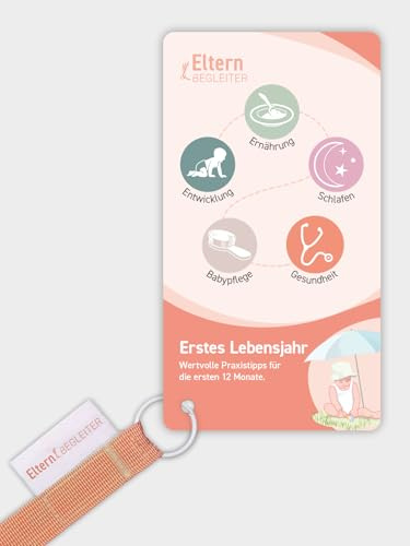 akaMedica Elternbegleiter Erstes Lebensjahr – Baby Buch für Schwangere & Eltern – Mama Buch rundum die Baby Entwicklung, Stillen, Babypflege, Familienalltag, Spielen & Schlaf