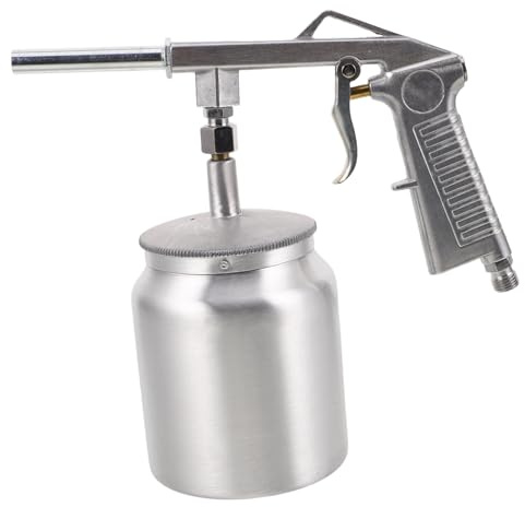 TOPBATHY Spruzzo Pneumatica Portatile per Verniciatura Auto Contenitore Capiente Antiruggine Leggera e Maneggevole per Applicazioni Rivestimento Sottoscocca e Protezione